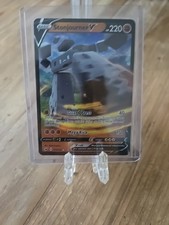Stonjourner V 115/202 Pokemon Sword & Shield Base Set Holo Ultra Rare Card NM