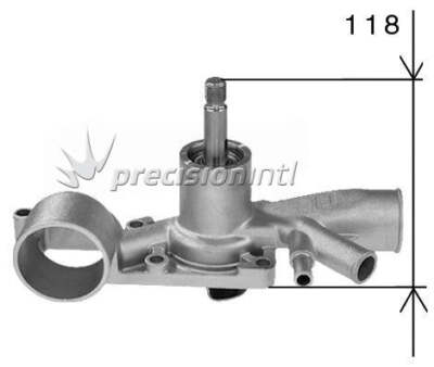 GRAF PA190 WATER PUMP PEUGEOT XC5/6/XM7 XN1/2 404 504-5 3 OUTLET >CHASSIS 296400