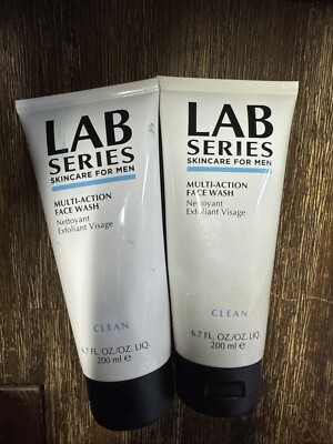 2 LAB Series Skincare for Men Multi-Action Face Wash - CLEAN - 6.7 oz.