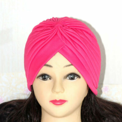 Damen Haarausfall Mütze Kopf Tücher Schal Krebs Chemo Kappe Muslimisch Turban   