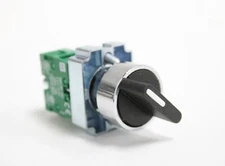 RB2-BDR2 22.5mm 2 Position Momentary Spring Return Selector Switch C/W 1NO BE101
