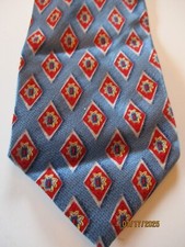 Jos A Bank Blue Silk Neck Tie