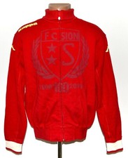 CHAQUETA FUTBOL ENTRENAMIENTO CENTENARIO SION SUIZA 2009 2010 TALLA M ADULTO