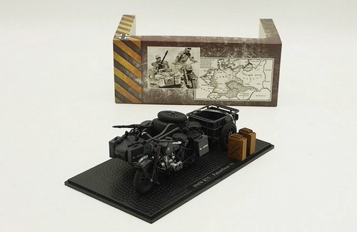 Juguetes modelo diecast de motocicleta BMW R75 escala 1/24 BMW R75 nuevo en caja regalo - Imagen 7 de 8