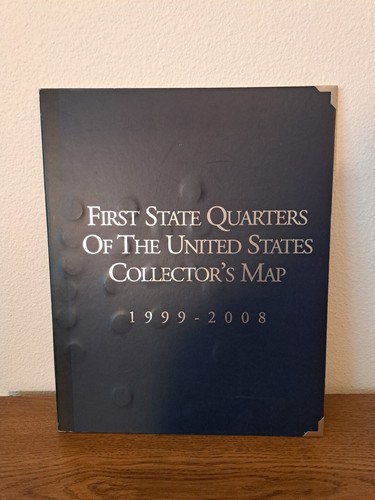 First State Quarters Collectors Map Includes All The Quarters