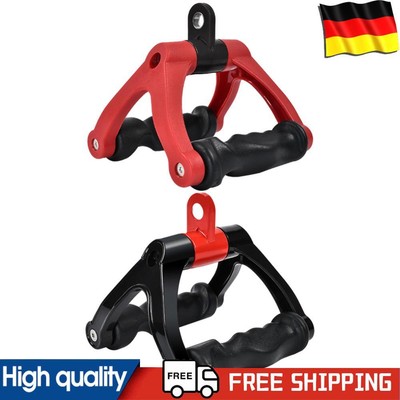V-Shaped Double D Rowing Handle 360°Rotating Home Gym Cable Machine Accessories