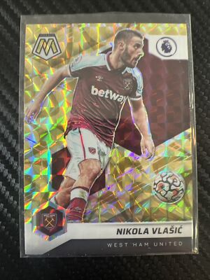 Gold Reactive Premier League Mosaic 21/22 Panini Vlasic West Ham United