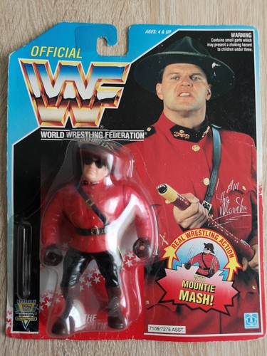 WWF Hasbro The Mountie Figure WWE WCW Wrestling...