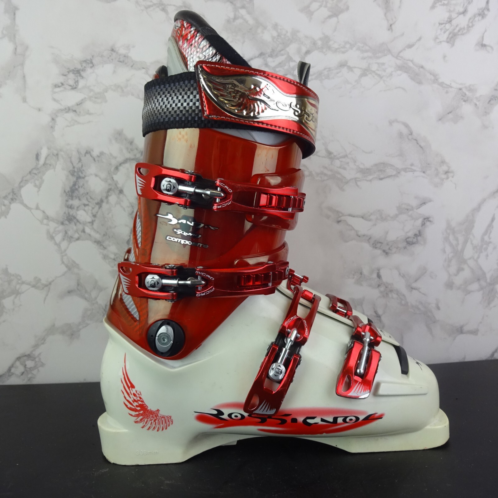 SALOMON Scarpone da sci Rossignol donna taglia 8 scarpe Bandit B scarpe da ginnastica clip sci 27.0