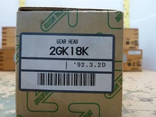 oriental motor 2gk18k gear head box [2*P-3]