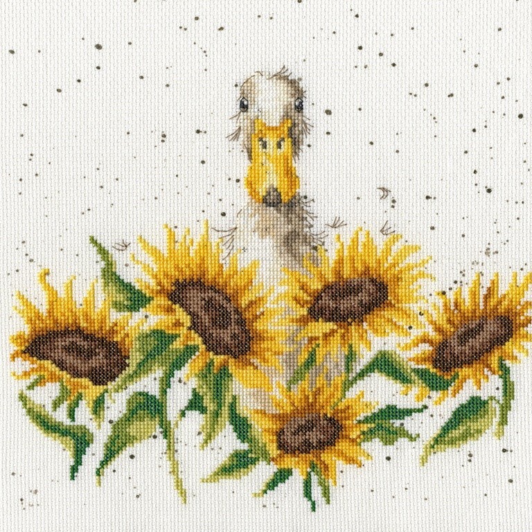 Bothy Threads Wrendale Designs Sunshine - Duck Cross Stitch Kit by Hannah Dale