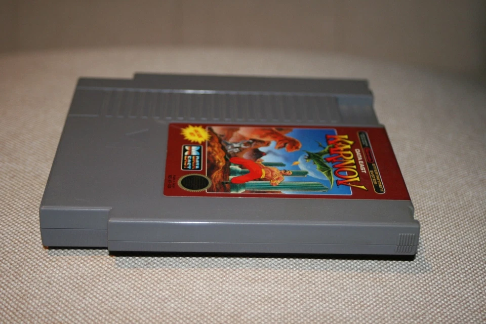 Karnov game NES vintage original cartridge authentic Nintendo tested works  - Image 4 of 4