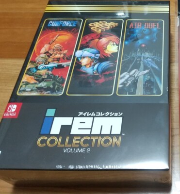 Switch Limited Irem COLLECTION Vol.2 + CD Book etc Japan 2024 FedEx 