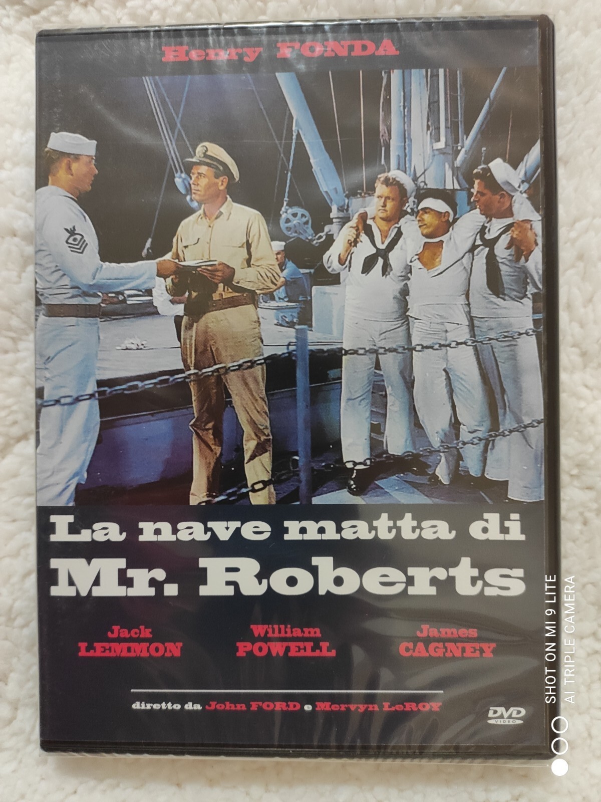 Dvd LA NAVE MATTA DI Mr. ROBERTS  John Ford  Henry Fonda James Cagney  ****NUOVO