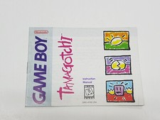 Tamagotchi Authentic Nintendo Game Boy Original Manual Only