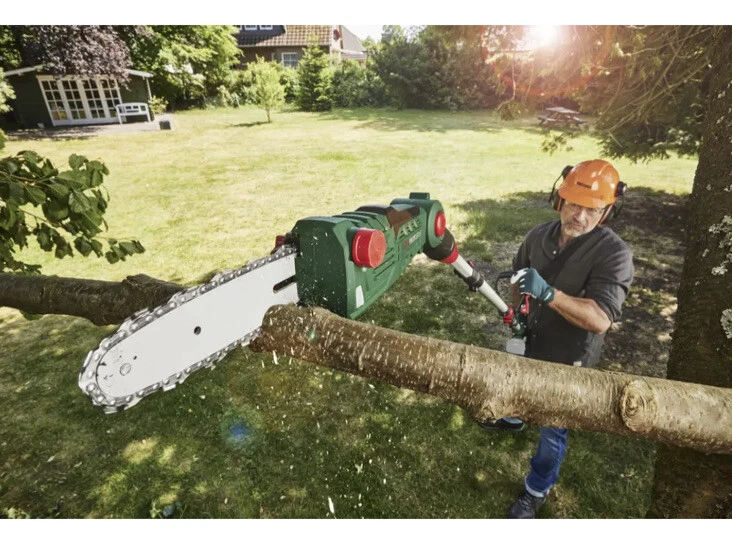 Parkside Cordless Telescopic Pole Chainsaw 20V Li ion Battery Charger WARRANTY
