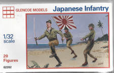 Glencoe Models Japanese Infantry 1/32, 20 Figures 2202