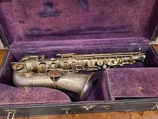 Buescher Silver Plated True Tone Alto Saxophone