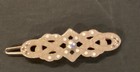 NWOT ALEXANDRE DE PARIS SIDE BARRETTE HAIR ACCESSORIES WOMEN'S Pearl Signed — photo 1