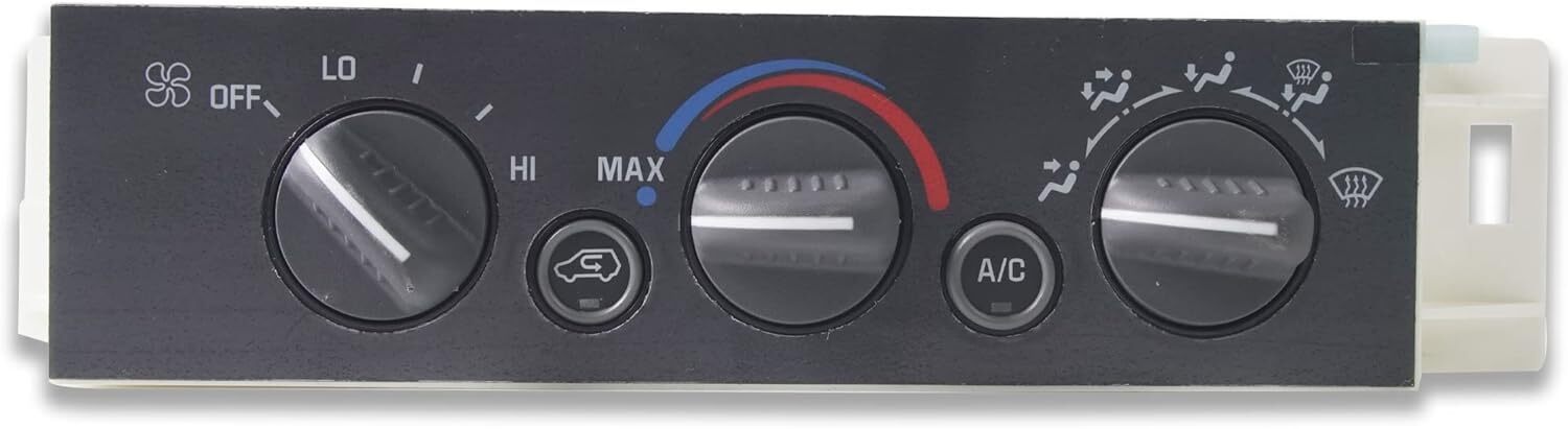 Heater A/C Control Swith, Air Conditioning Climate Control Module Panel  15 Amps