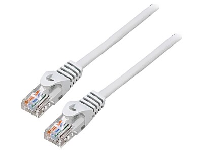 PCU5-10CC-1000-S Patch cord U/UTP 5e Line CCA PVC grau 10m 26AWG Adern: 8 LANBER