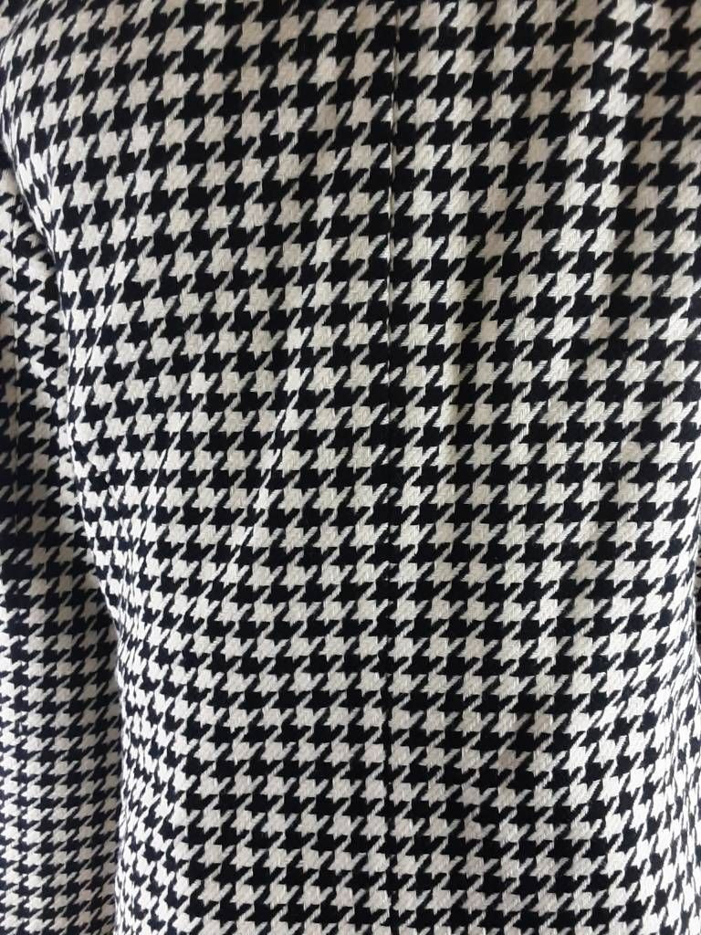 Pendleton Black White Houndstooth Double-Breasted… - image 4