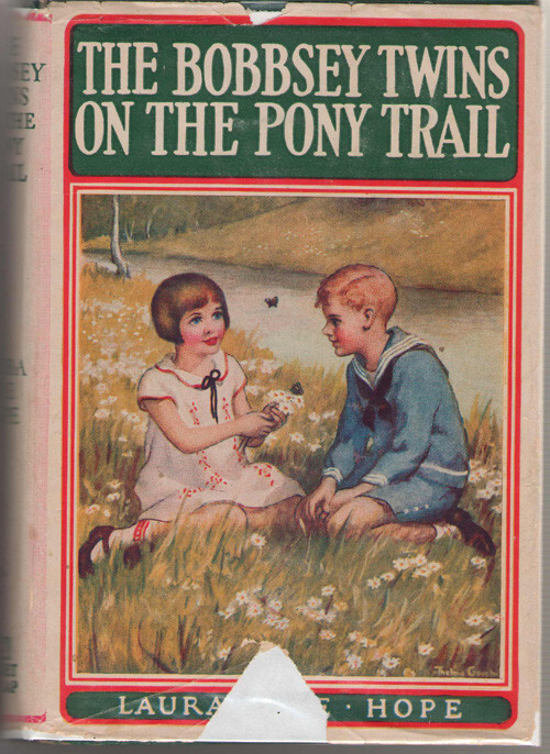 Bobbsey Twins #37 Bobbsey Twins Pony Trail Hardback in Dust Jacket