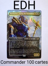 MTG Commander Deck Hashaton Poing du Scarabée 100 Cartes Magic EDH