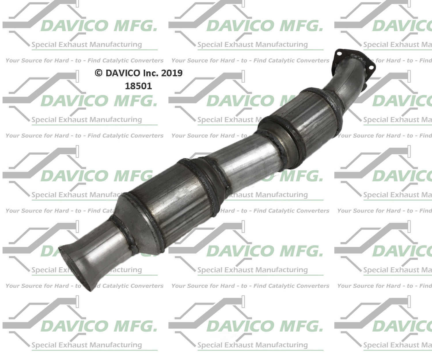 Catalytic Converter-Exact-Fit Davico 18501 fits 00-04 Aston Martin DB7 6.0L-V12