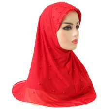 Ramadan Muslim Women Full Cover Long Hijab Headscarf Wrap Shawls Turban Khimar