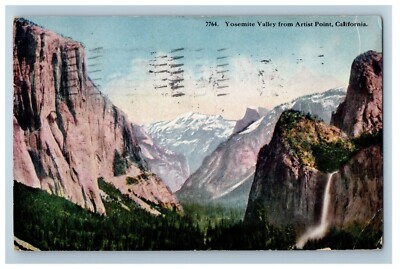 1916 Wallpaper Advertising V. Oliver Co Philadelphia PA Yosemite Valley Postcard