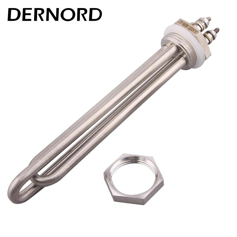 Immersion Heater DC 12V Locknut 1u0026#039;u0026#039; BSP DN25 Screw In Thread  Solar Water Heating | eBay