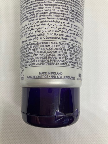 Avon Anew Platinum Cleanser 60+ Brand New 125ml DISCONTINUED BY AVON Face Wash - Picture 4 of 6