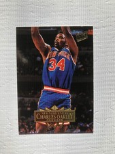1995 CHARLES OAKLEY Fleer   Basketball  Card # 120 Made in USA