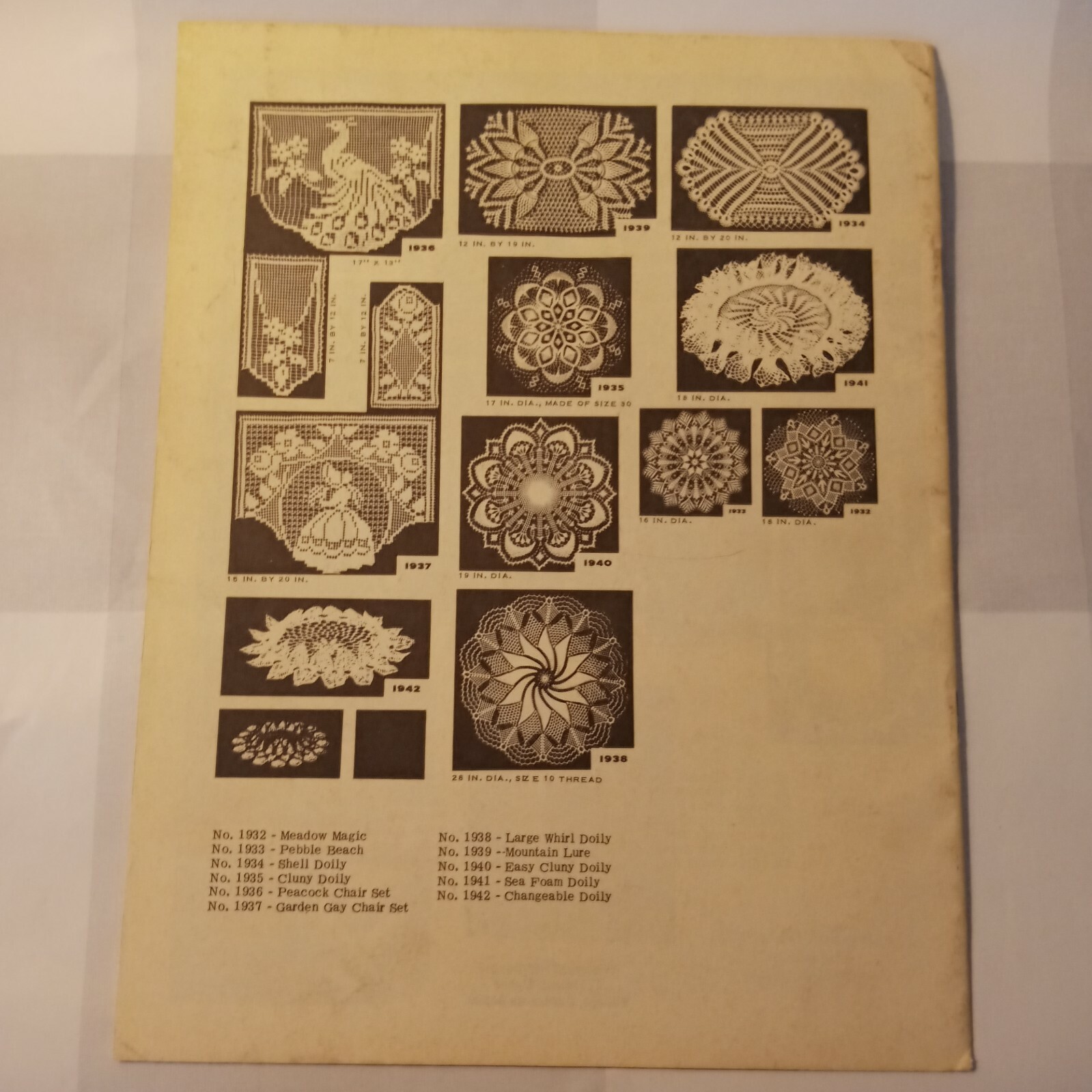 Vintage 70s Elizabeth Hiddleson Original Crochet Designs Patterns Vol 2 Booklet