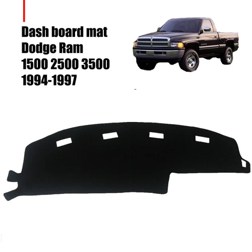 Car Dashboard Pad Dash Cover Mat for Dodge Ram 1500 2500 3500 1994-1997 Non Slip