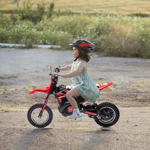 24V Kids Ride on Motorcycle Electric Dirt Bike Fast Speed Motocross For 6+ Years