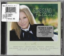 Partners by Barbra Streisand (CD, Sep-2014, Sony Music Entertainment) New Sealed
