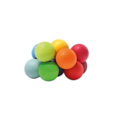 GRIMM'S Grimms 08121 Regenbogen Kugelgreifling - Babyspielzeug, Greifling, Geburtsges