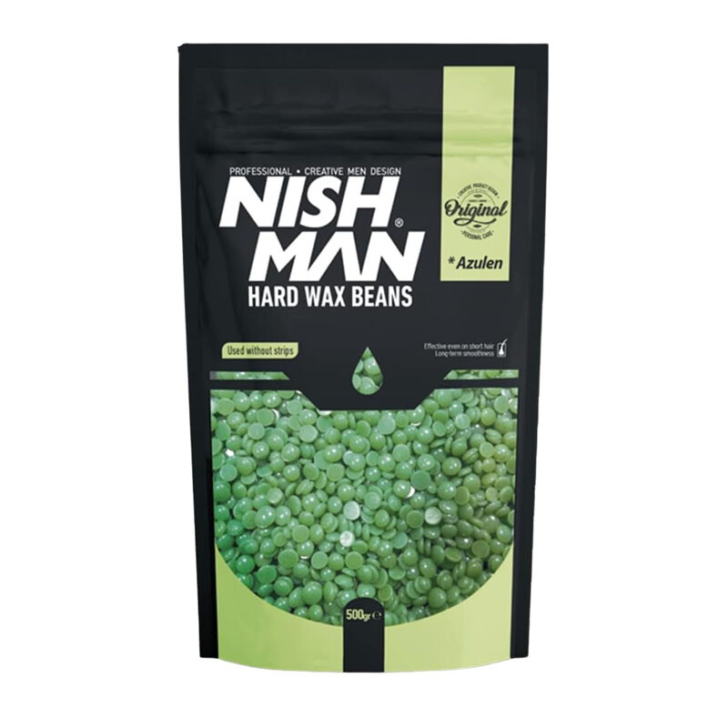 NISHMAN Hard Wax Beans Azulen 500g