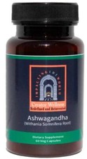 Ashwagandha - Withania Somnifera Root  225mg Root Extract  60 Capsules