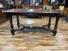 LANDHAUS ESSTISCH ALTER TISCH AUS EICHE MASSIV GEARBEITET 160x86cm