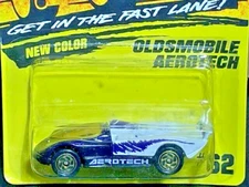 Matchbox Superfast Oldsmobile Aerotech #62, Purple, 1/64 "Get In The Fast Lane"