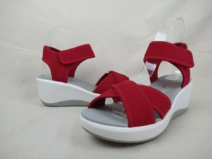 Clarks Cloudsteppers Wedge Sport Sandals - Step Cali Skye - QVC.com | Sport sandals, Clark 