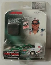JOHN FORCE 2004 CASTROL 1/64 FUNNY CAR AUTHENTICATED RACE USED TIRE PIECE 1/5136