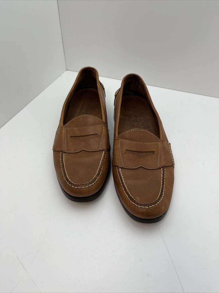 Cole Haan Resort Leather Penny Loafers Size 11 Cole Haan Resort Penny Loafers Black Brown Sz 11.5 Run Short  main image 2