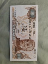 Argentina 1000 Pesos 1976 Crisp UNC Note  P304