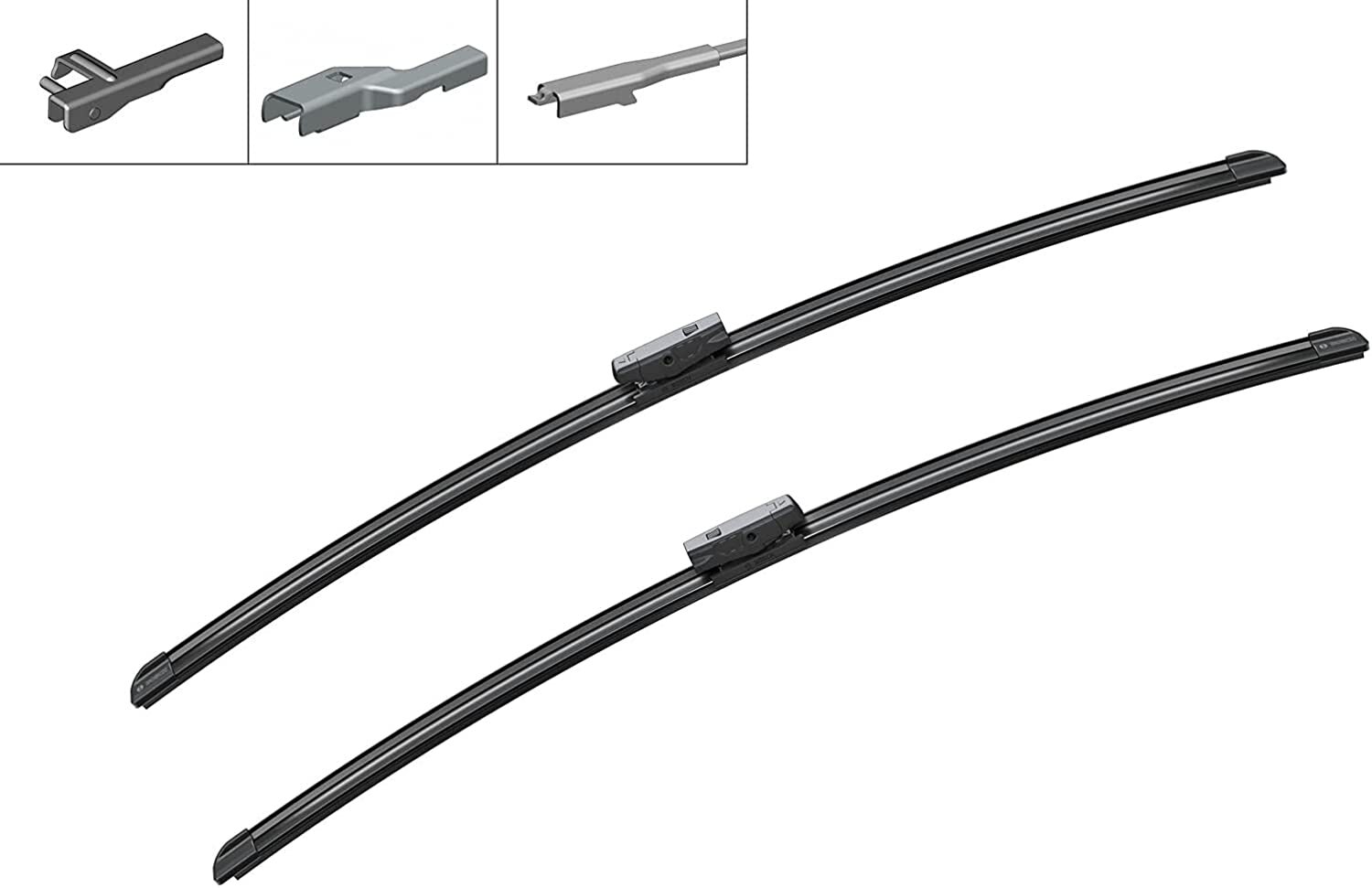 Ford Kuga Front Windscreen Wiper Blade Blades Set 2012 Onwards BOSCH