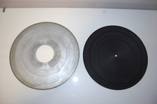 Plattenteller Teller + Gummimatte Matte für Braun Plattenspieler PS 500