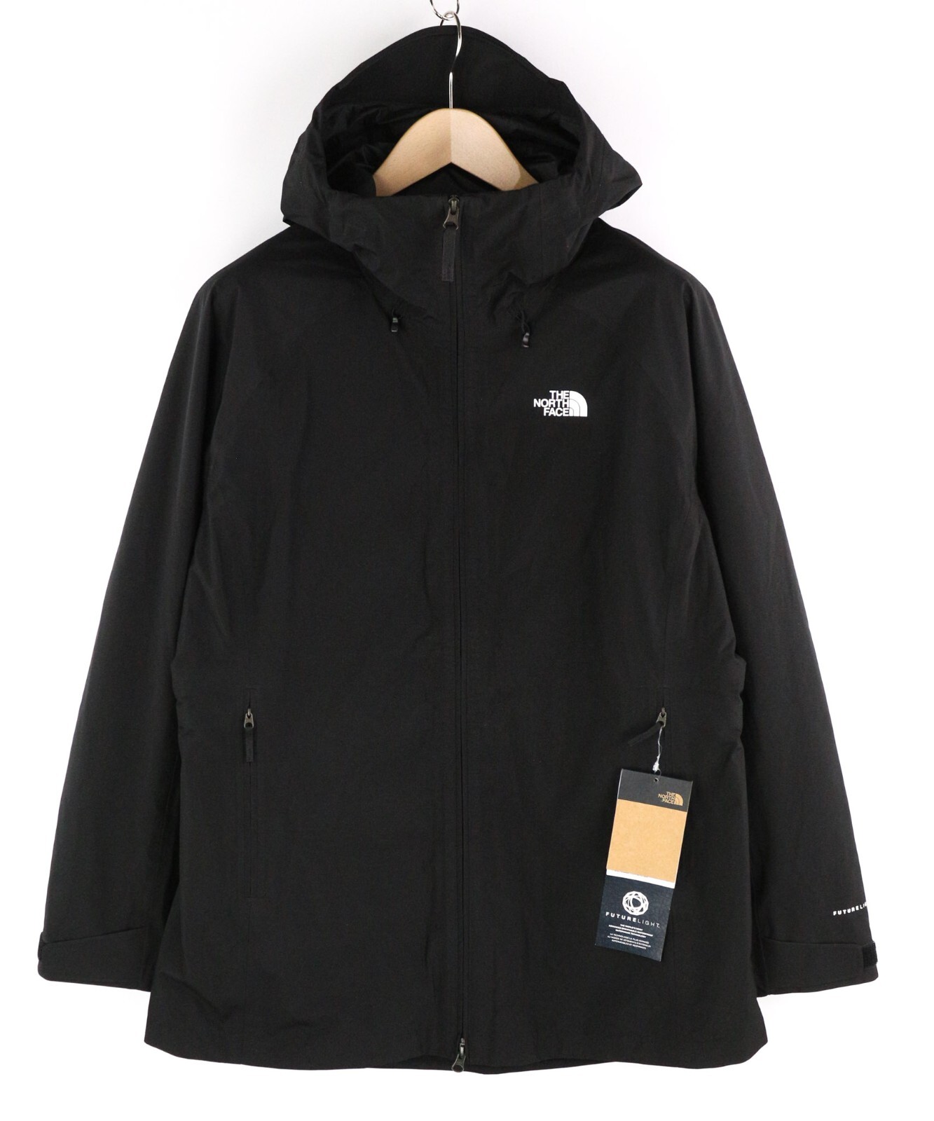 The North Face Chaqueta Mujer XL Futurelight Capucha Negro Hikesteller Parka